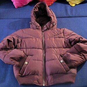 Aeropostale Cropped Bomber Jacket Women's Size S